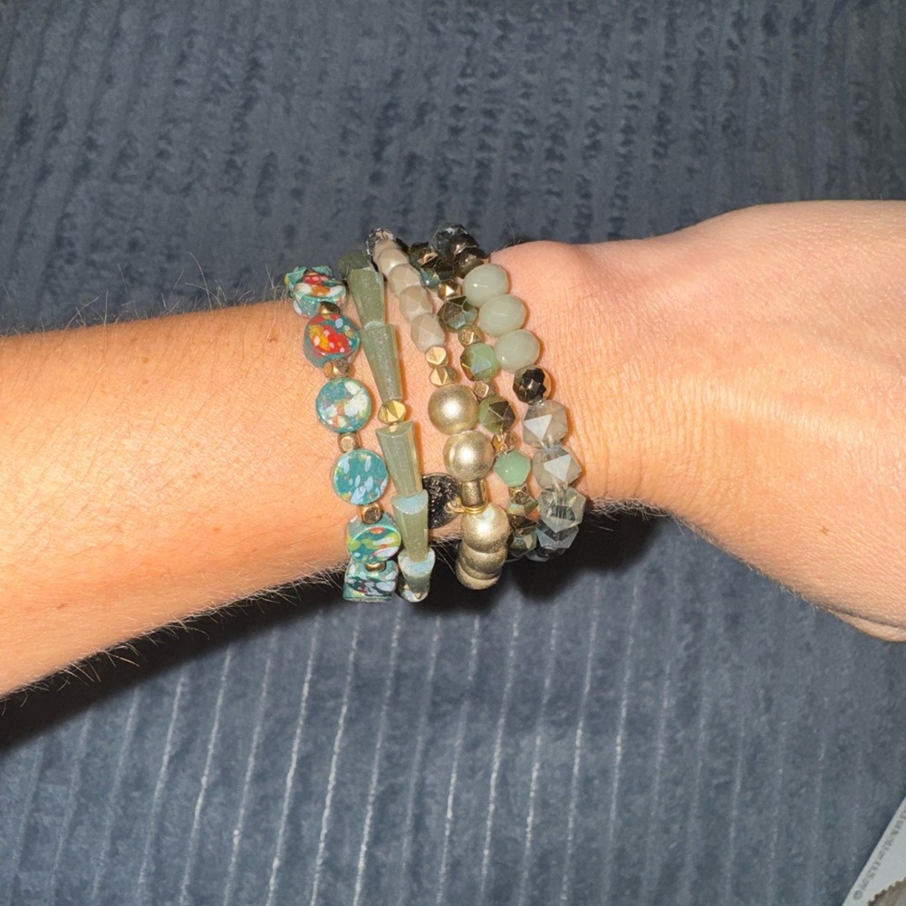 Erimish Vibrant Beaded Bracelet Set